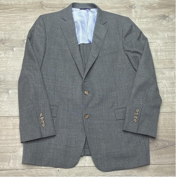 Brooks Brothers Regent Blazer 42R Reda Lightweight Wool Sport Coat Half Lined